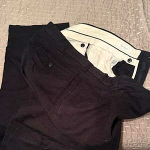 Perry Ellis Black Men's Dress Pants